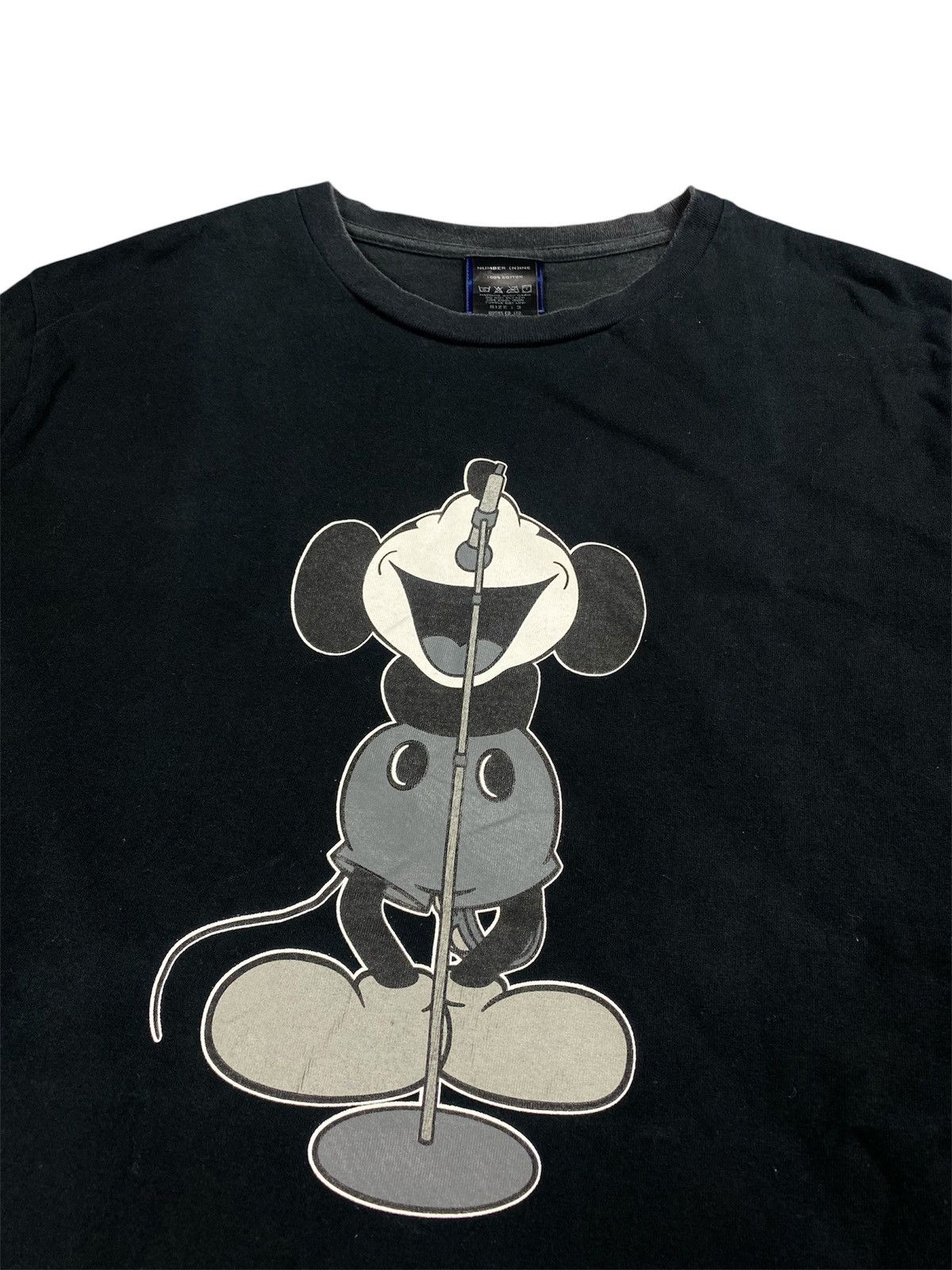Number (N)ine Number Nine Mickey Mouse Liam Gallagher T-Shirt Size US M / EU 48-50 / 2 - 4 Thumbnail