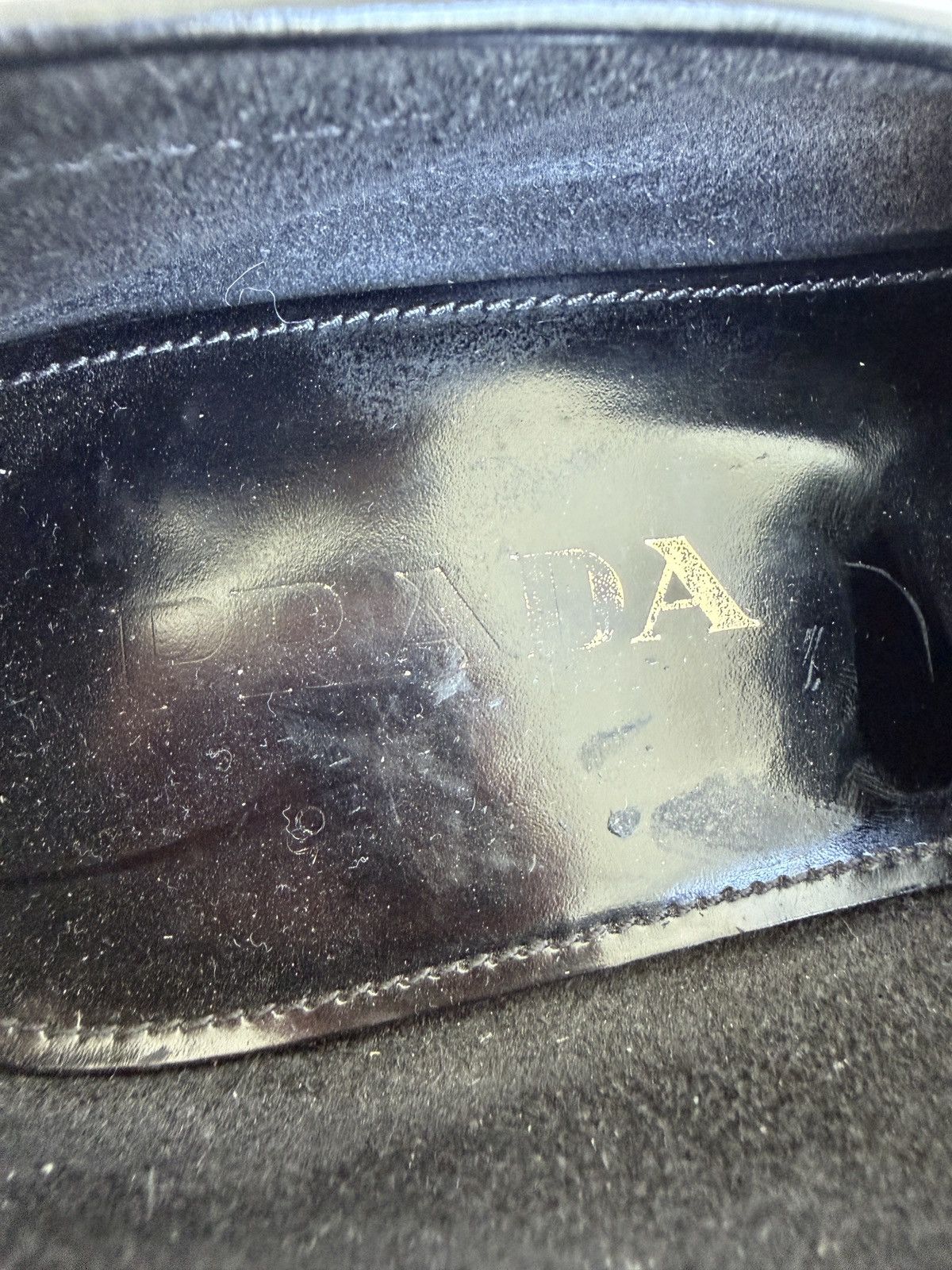Prada ❤️🔥 brushed leather loafers Size US 9 / IT 39 - 14 Thumbnail