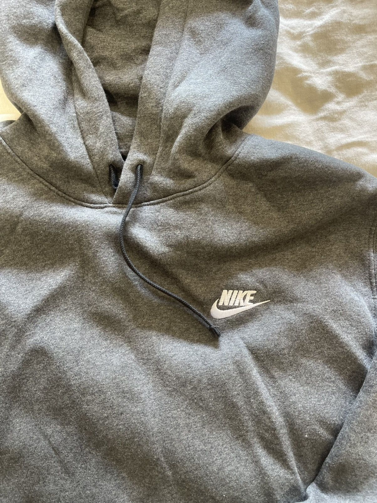 Nike Grey Nike Hoodie Size US M / EU 48-50 / 2 - 2 Thumbnail