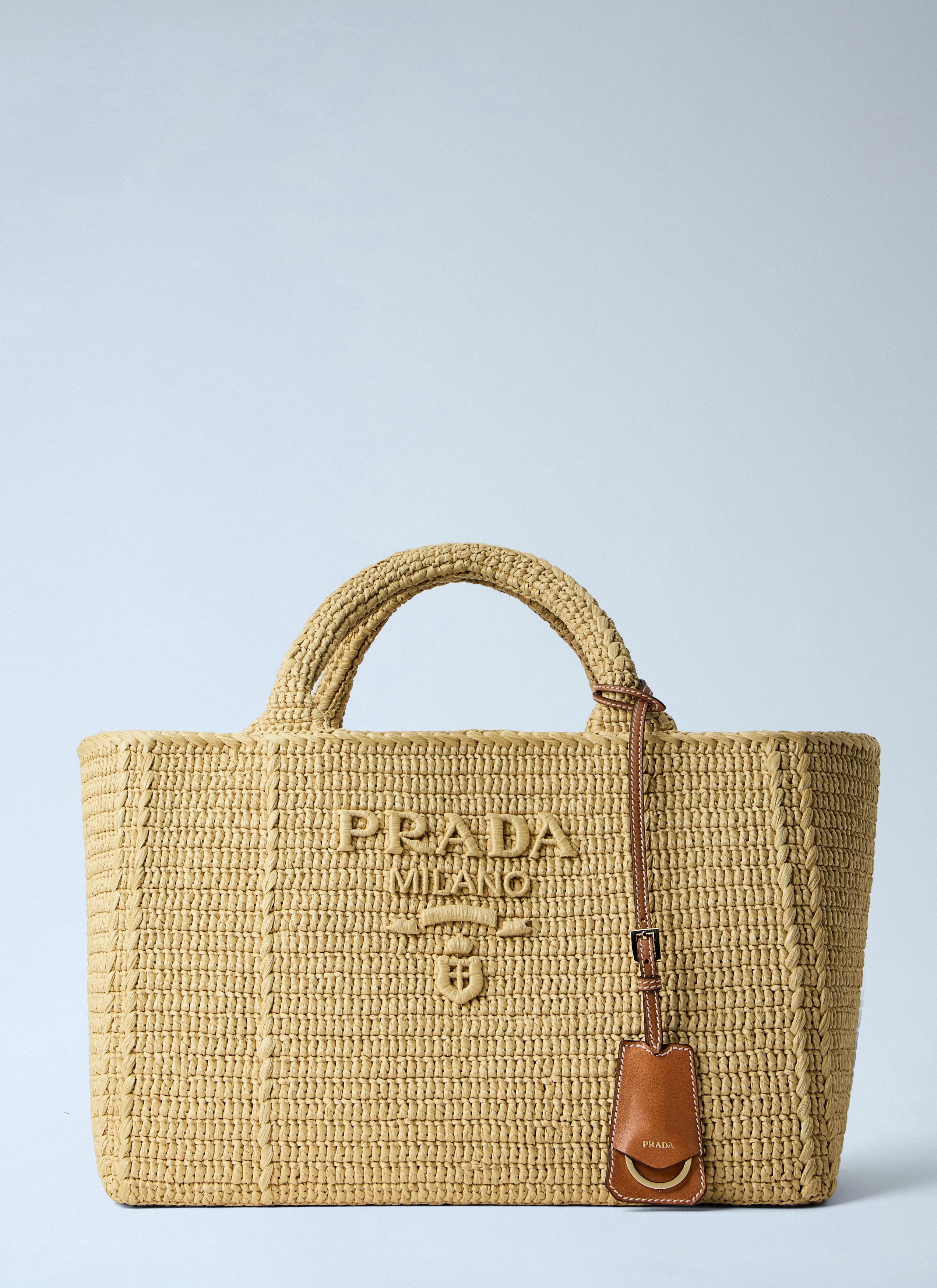 Prada Crochet Large Handbag Size ONE SIZE - 1 Thumbnail