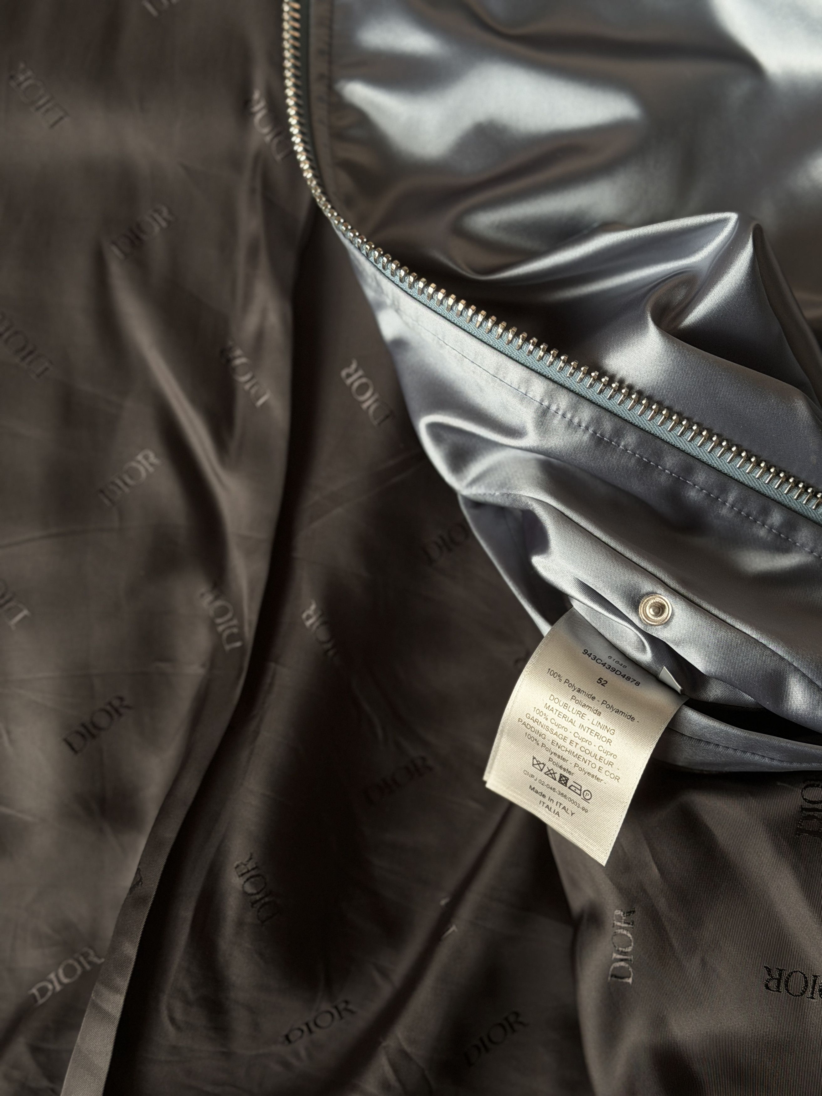 Dior Dior x Stussy Bomber Jacket Size US L / EU 52-54 / 3 - 9 Thumbnail