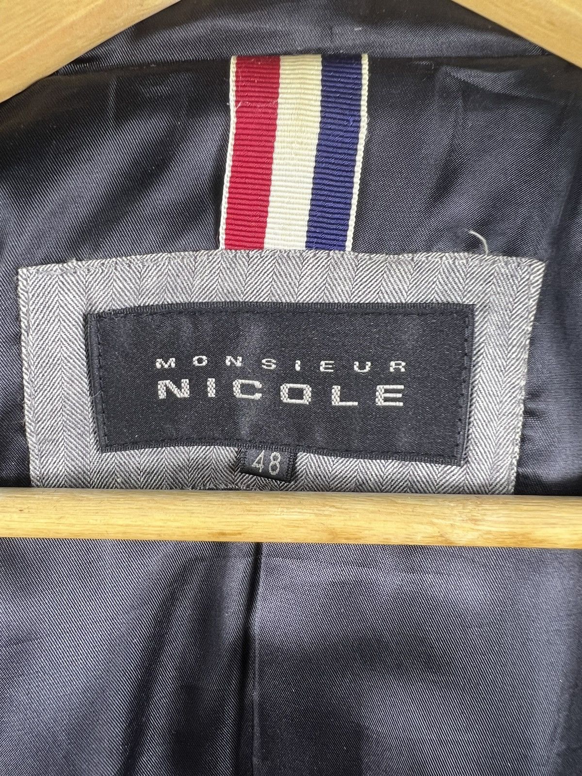 Japanese Brand 🔥 MONSIEUR NICOLE BY NICOLE CLUB DUFFLE COAT Size US S / EU 44-46 / 1 - 8 Thumbnail