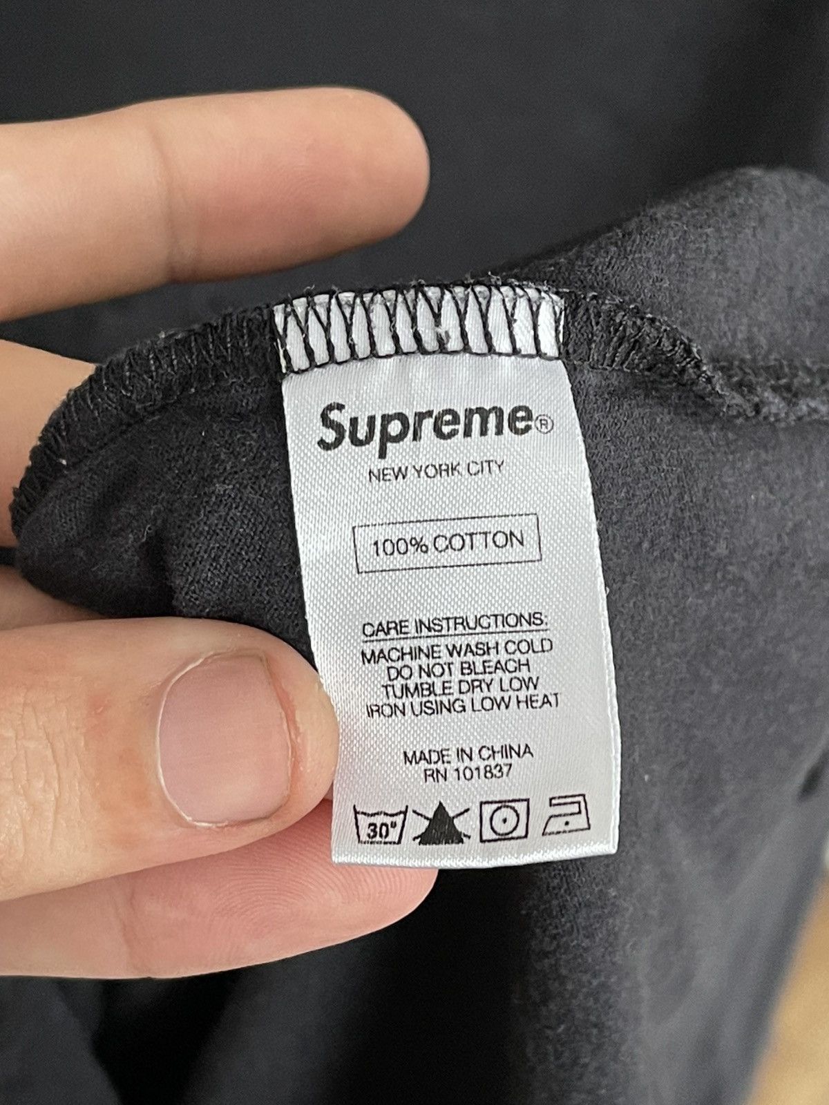 Other Supreme Multicolor Striped Rib Neck Long Sleeve T-Shirt Size US L / EU 52-54 / 3 - 8 Thumbnail