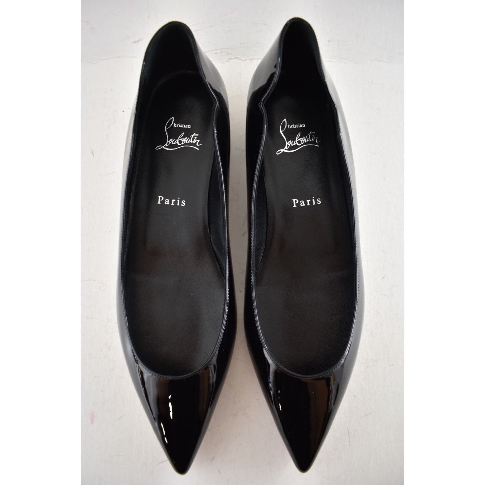 Christian Louboutin Christian Louboutin Hot Chickita Flat Black Patent Leather Size US 11 / IT 41 - 8 Thumbnail