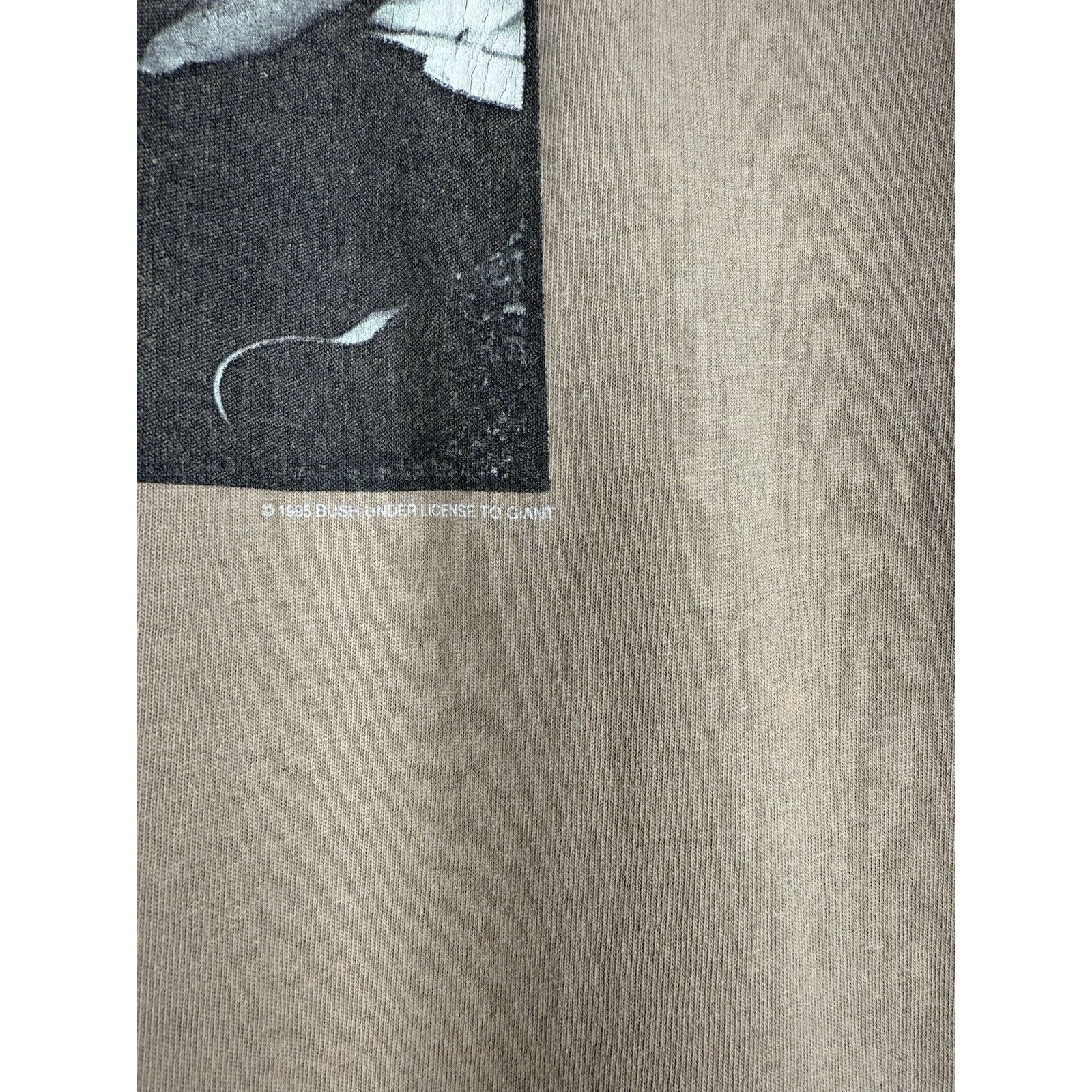 Band Tees × Giant Vintage Bush T-Shirt Mens L Giant Tag 1995 Grunge Band 90s Size US L / EU 52-54 / 3 - 3 Thumbnail