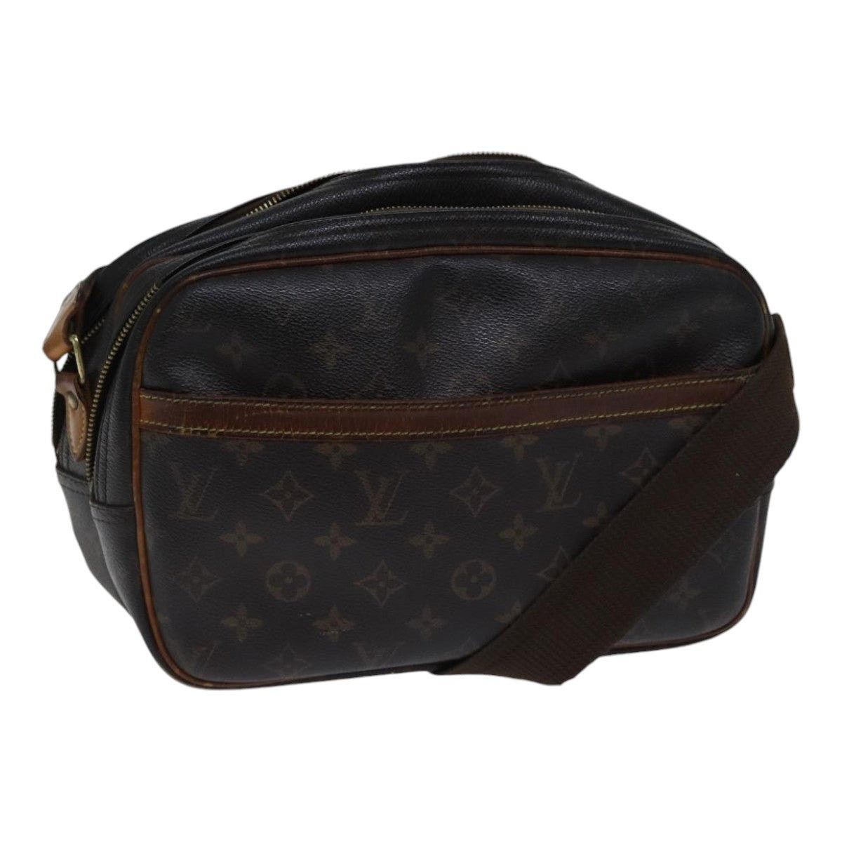 LOUIS VUITTON Monogram Reporter PM Shoulder Bag M45254