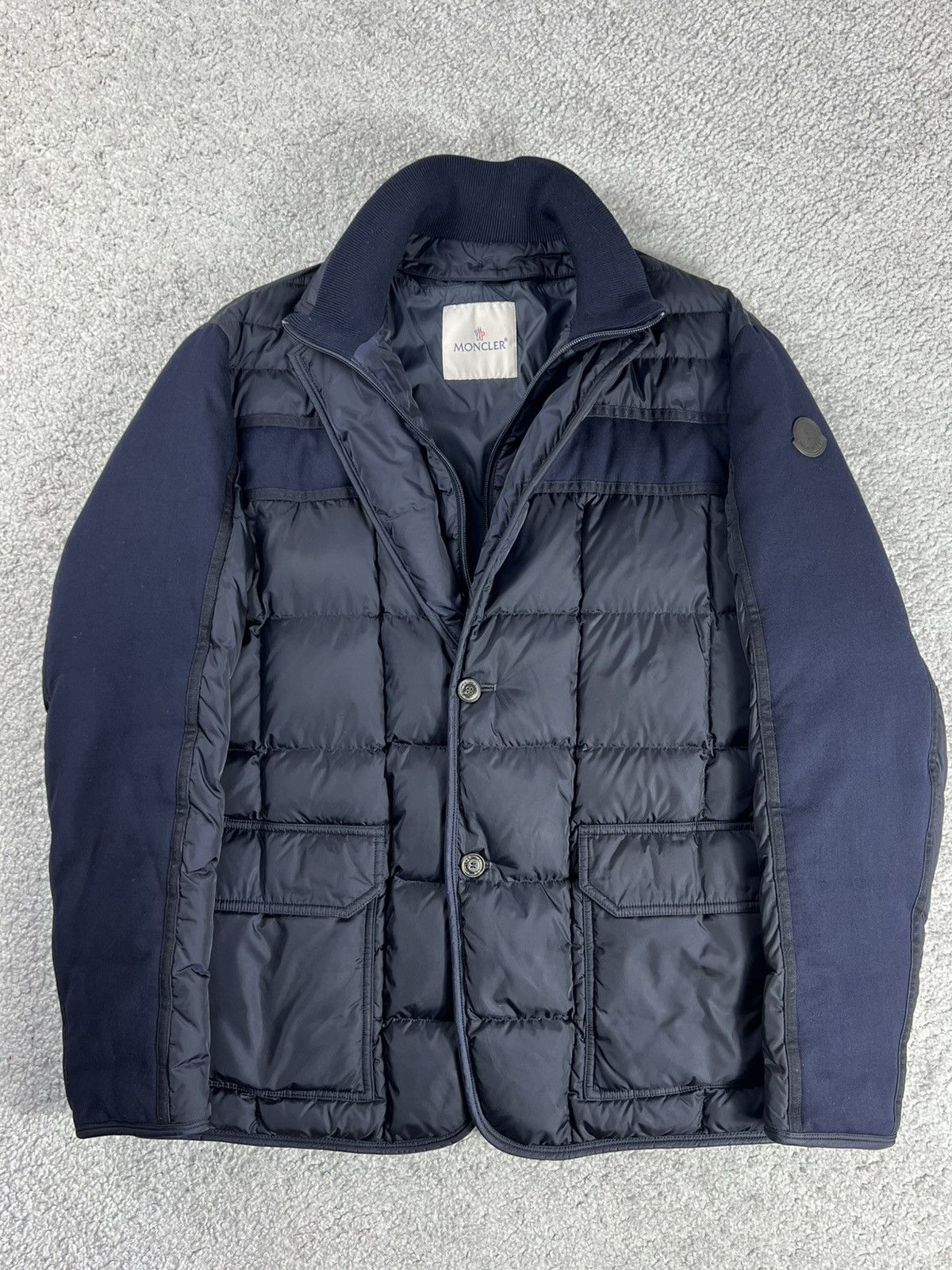 Moncler Moncler Ardenne Quilted Down Puffer Coat Size 5 Size US XL / EU 56 / 4 - 3 Thumbnail