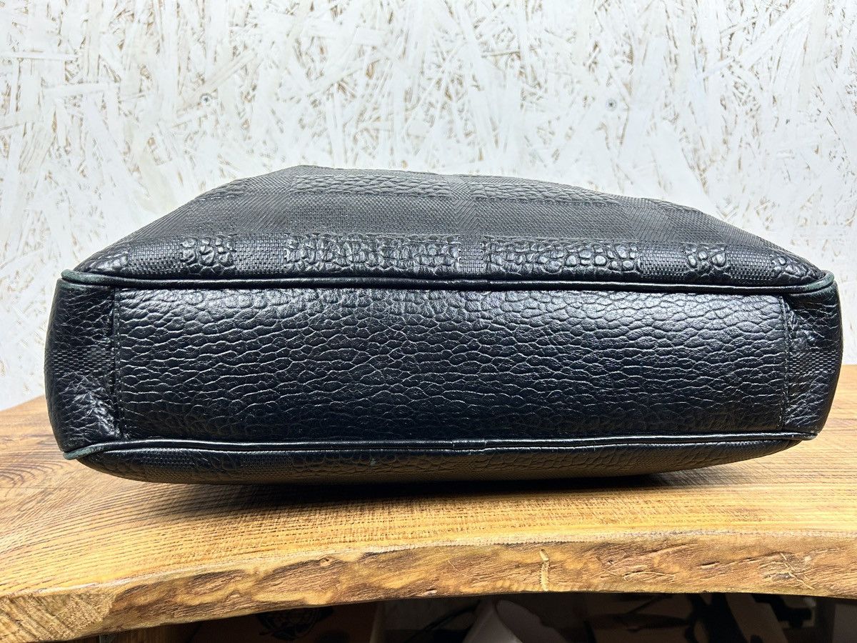 Burberry Burberry Nova Check Leather Notebook Handbag Bag Size ONE SIZE - 7 Thumbnail