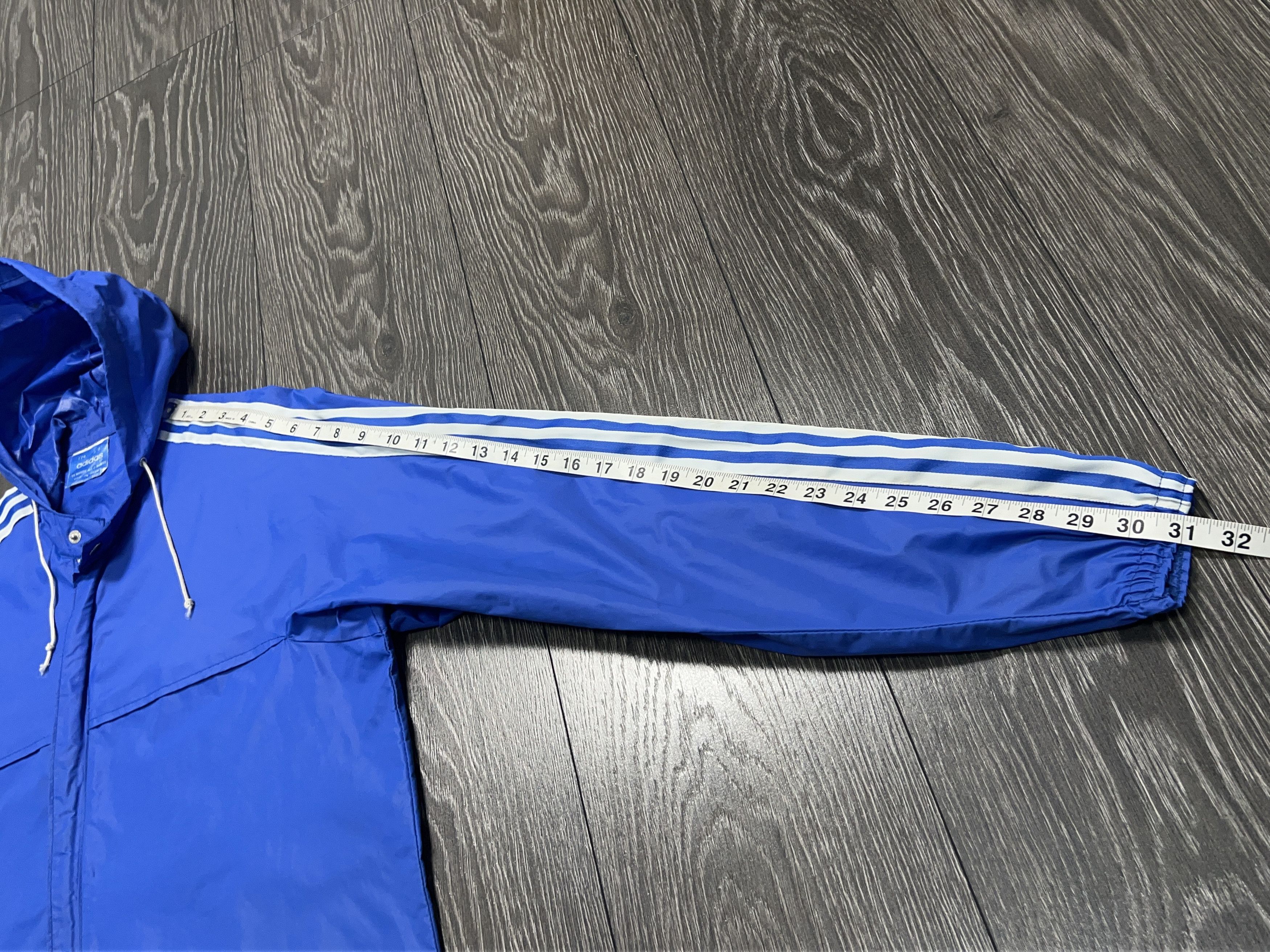Vintage 1980s Adidas Ventex Nylon Lightweight Rain Suit Jacket Pants Size US S / EU 44-46 / 1 - 7 Thumbnail