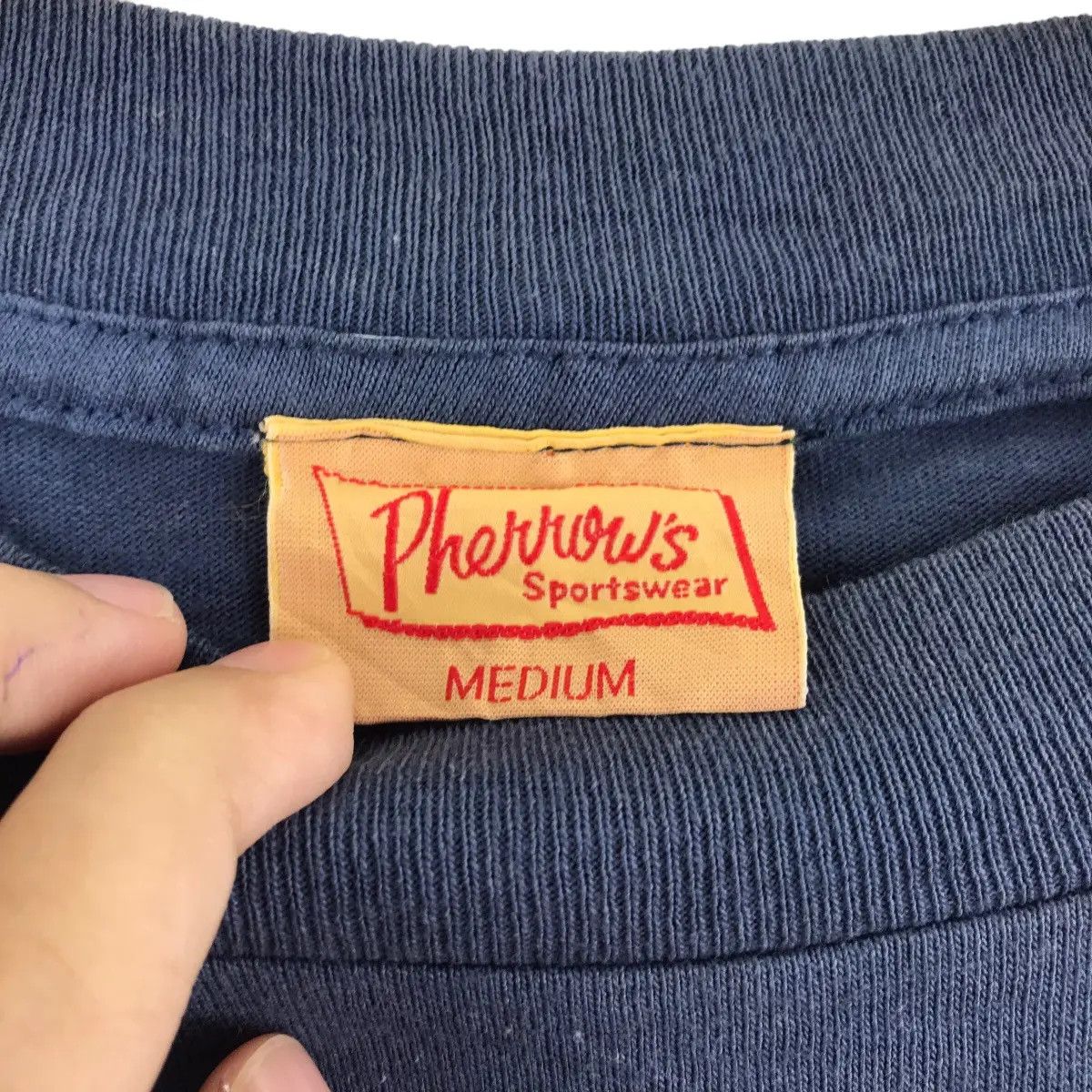 Pherrow's Vtg PHERROWS INDIANAPOLIS NCU University College Tee Shirt Size US M / EU 48-50 / 2 - 5 Thumbnail