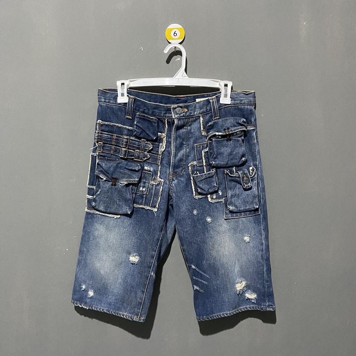 If Six Was Nine Distressed Multi Pocket ifsixwasnine lgb style sunaokuwahara Size US 32 / EU 48 - 1 Thumbnail