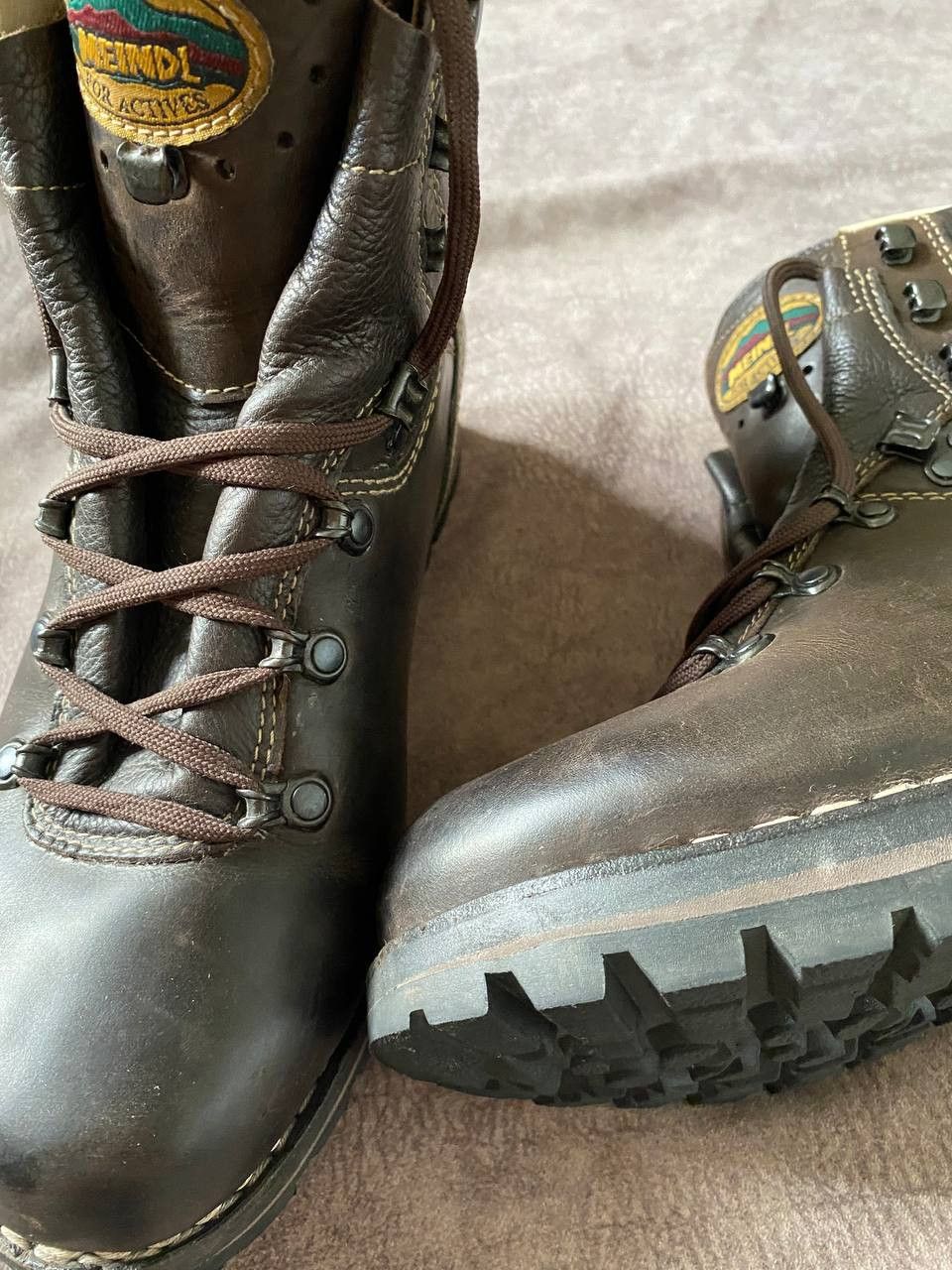 Salomon Meindl Outdoor Leather Boots 42eu Size US 9 / EU 42 - 8 Thumbnail