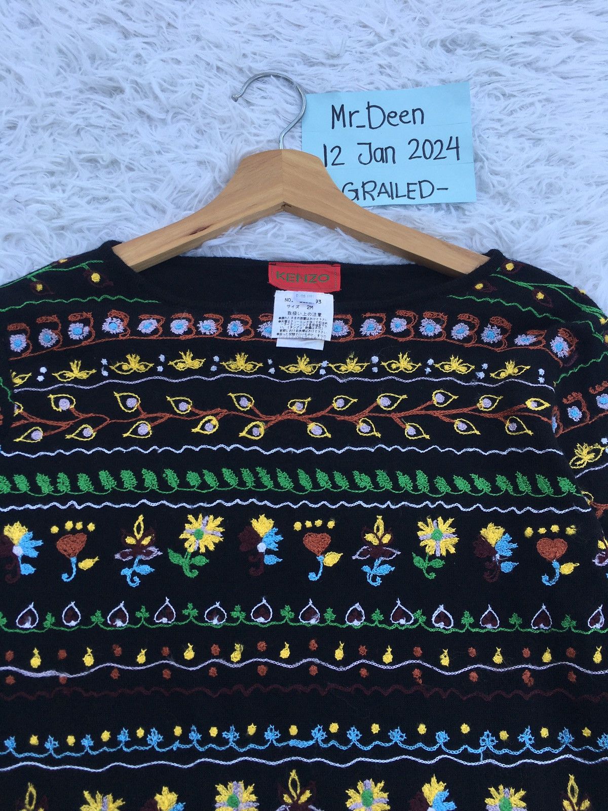 Kenzo Rare Vintage KENZO Knitwear/ Sweater Size S / US 4 / IT 40 - 15 Thumbnail