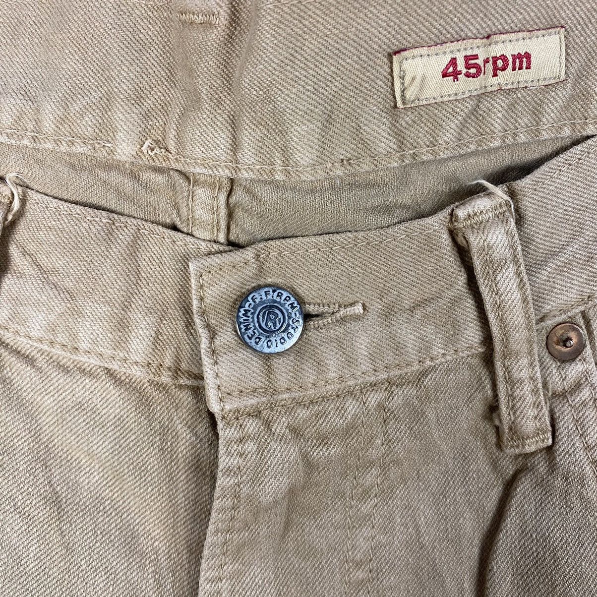 45rpm × Japanese Brand VINTAGE 45RPM DENIM Size US 31 - 11 Thumbnail