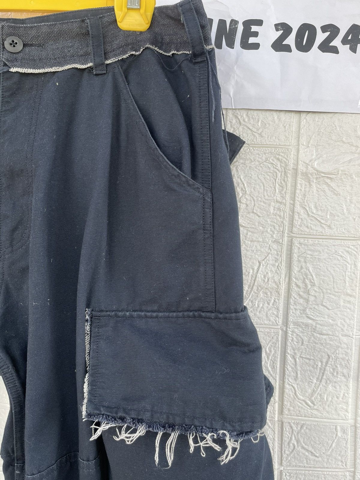 Japanese Brand Vintage Pacthwork Cargo Pant Size US 36 / EU 52 - 11 Thumbnail