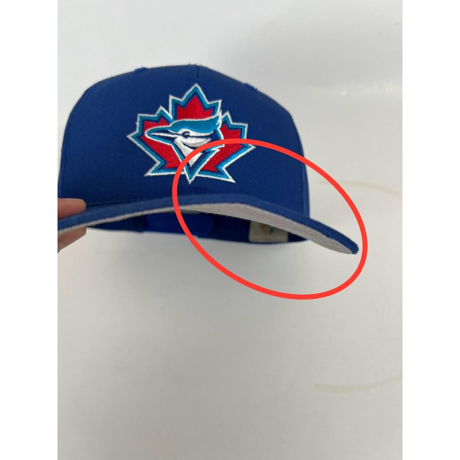 Vintage Vintage Toronto Blue Jays Hat Cap Snap Back Mens Blue MLB Ba Size ONE SIZE - 7 Thumbnail