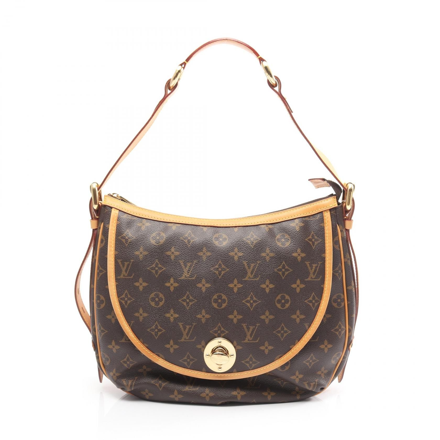 Louis Vuitton Louis Vuitton Louis Vuitton Tulum GM Monogram Coated Canvas Leather Shoulder Bag Textile Shoulder Bag M40075 DUTY FREE for USA Size ONE SIZE - 1 Thumbnail
