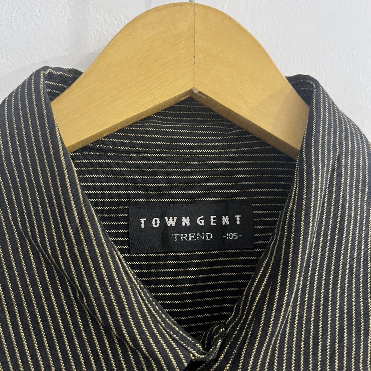 Issey Miyake Towngent - Striped Iconic Button Up Shirt Size US L / EU 52-54 / 3 - 4 Thumbnail