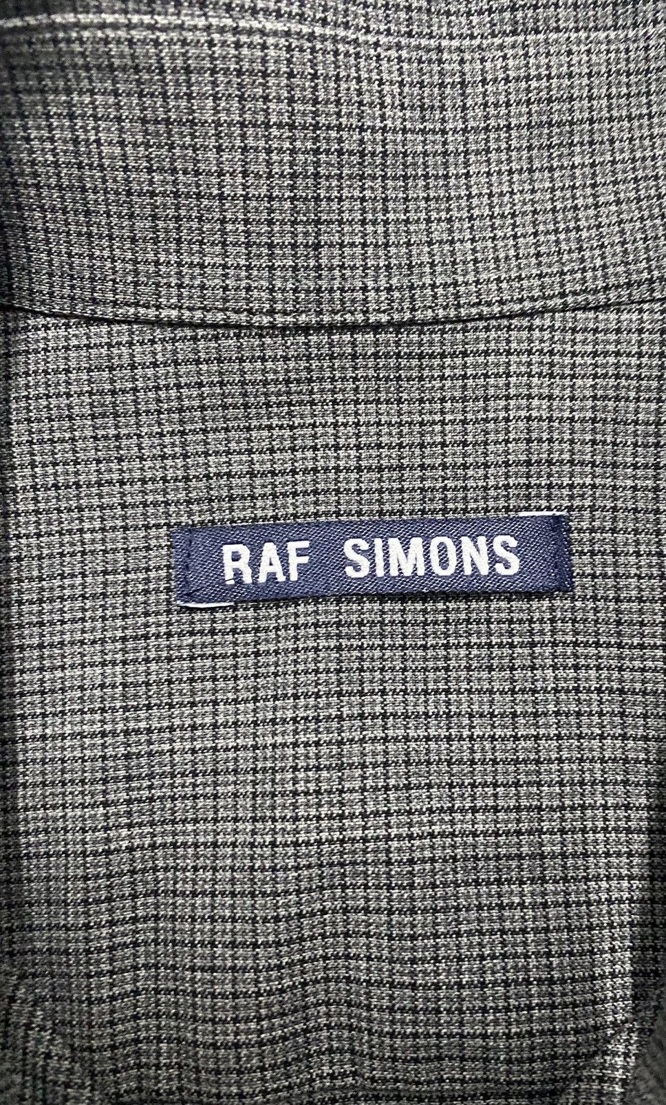 Raf Simons Vintage Raf Simons Button up Wool Shirt Size US M / EU 48-50 / 2 - 7 Thumbnail