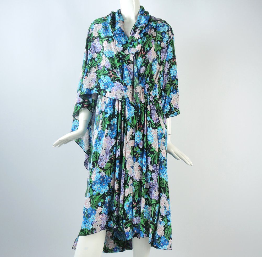image of Balenciaga O1Smst1Ft0424 Print Dress In Multicolor, Women's (Size Medium)