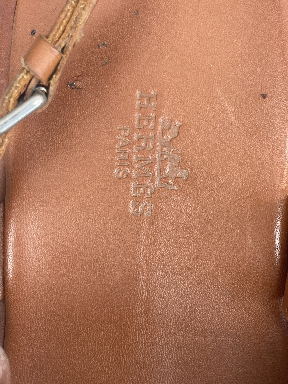 Hermes 🟤 Brown strappy sandals Size US 9 / EU 42 - 7 Thumbnail