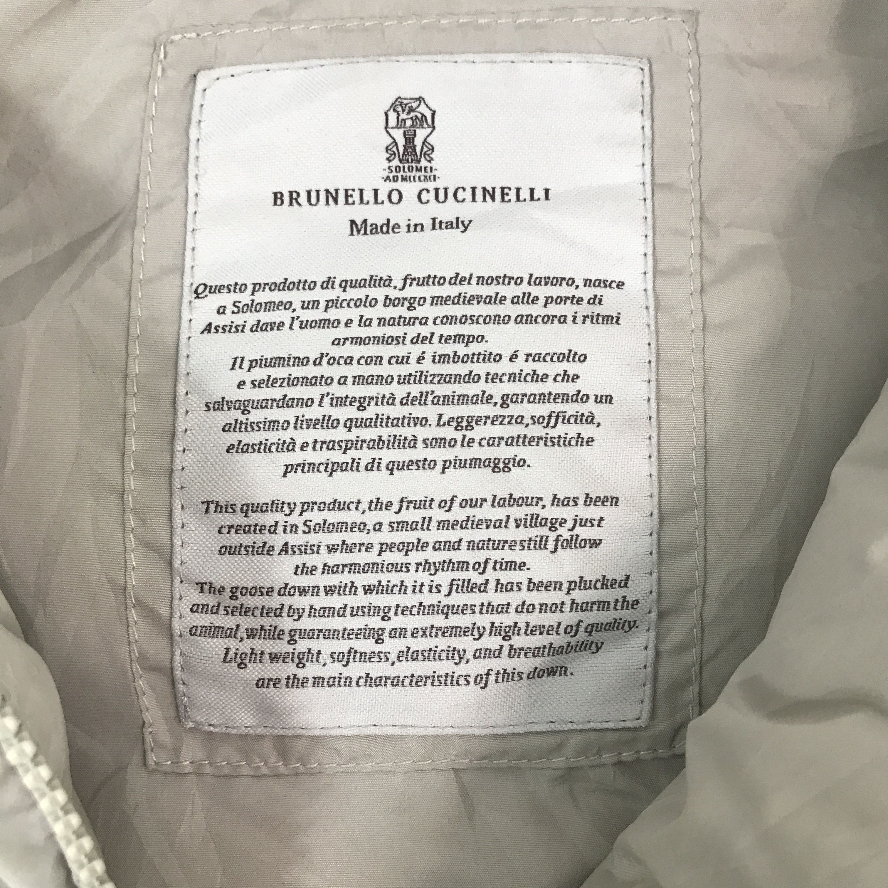 Brunello Cucinelli brunello cucinelli puffer design sleeve Knitwear jacket Size US M / EU 48-50 / 2 - 10 Thumbnail