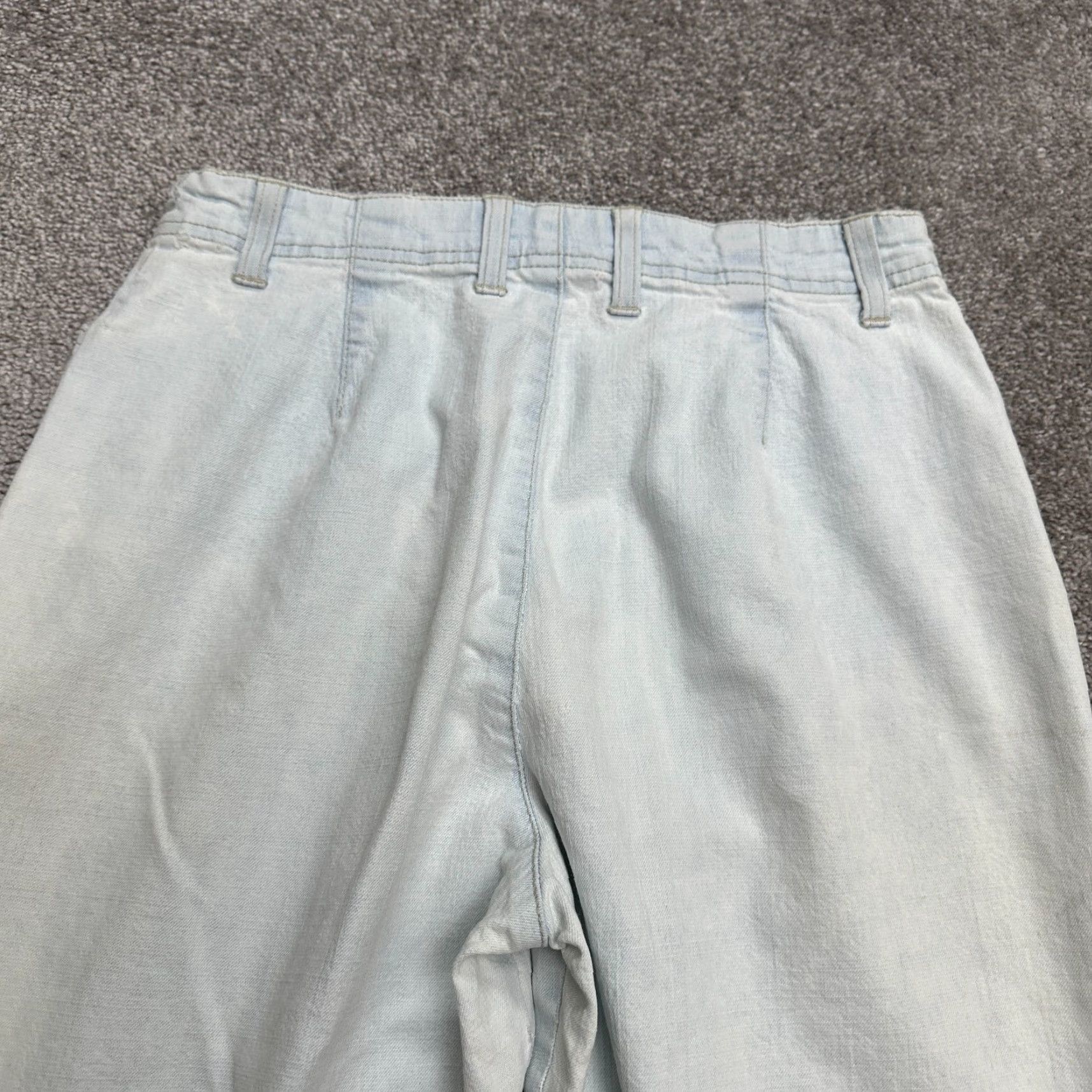 Gloria Vanderbilt VINTAGE Gloria Vanderbilt Jeans Denim Mom 6 Women 28x20.5 Light Blue 5-Pocket Sun, Fashion, Classic Womens Size 28" / US 6 / IT 42 - 4 Thumbnail