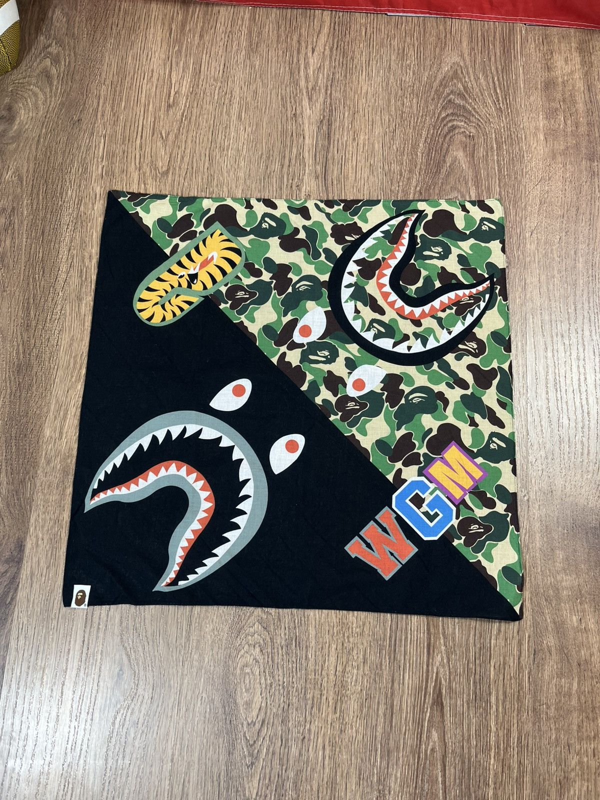 Bape ABC Camo Shark Bandana Size ONE SIZE - 1 Thumbnail