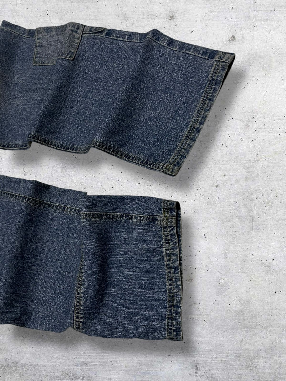 Japanese Brand VINTAGE PATCHWORK POCKET 90S JAPAN SCANNER BAGGY 90S DENIM Size US 33 - 4 Thumbnail