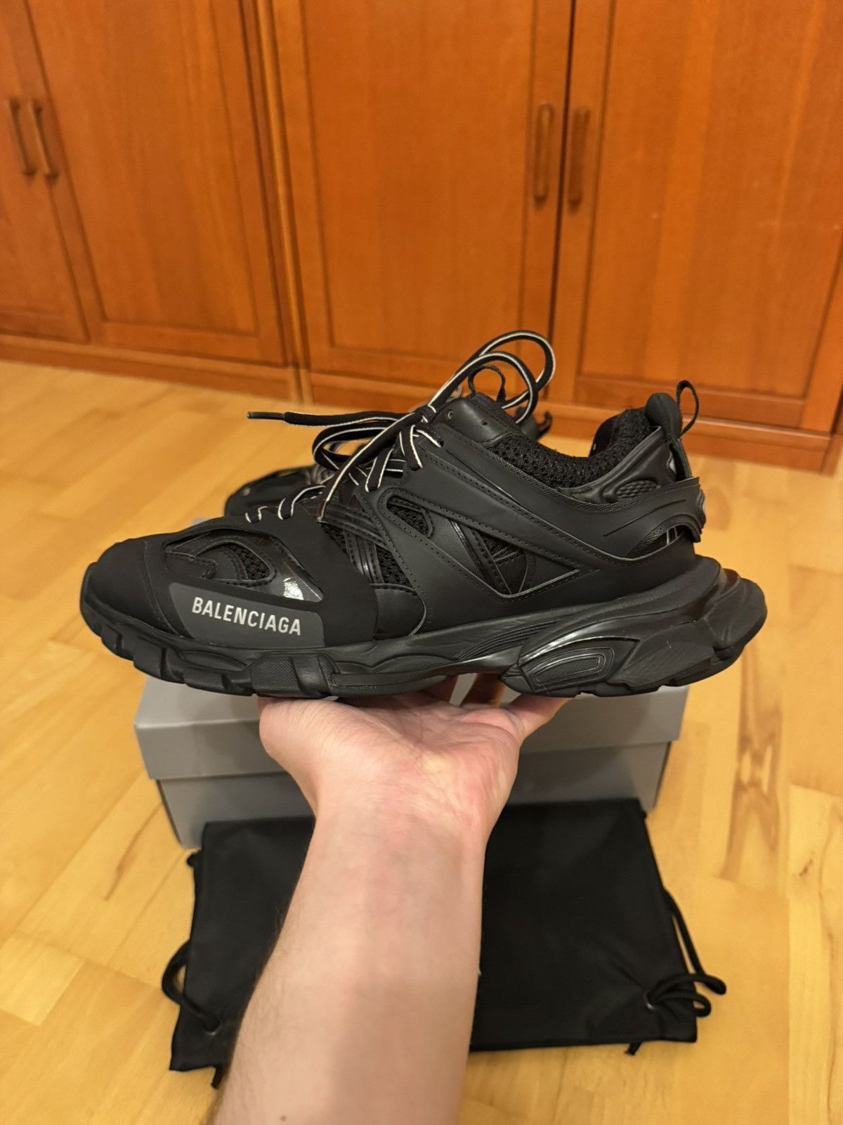 Balenciaga Balenciaga Track Triple Black Size US 9 / EU 42 - 2 Thumbnail