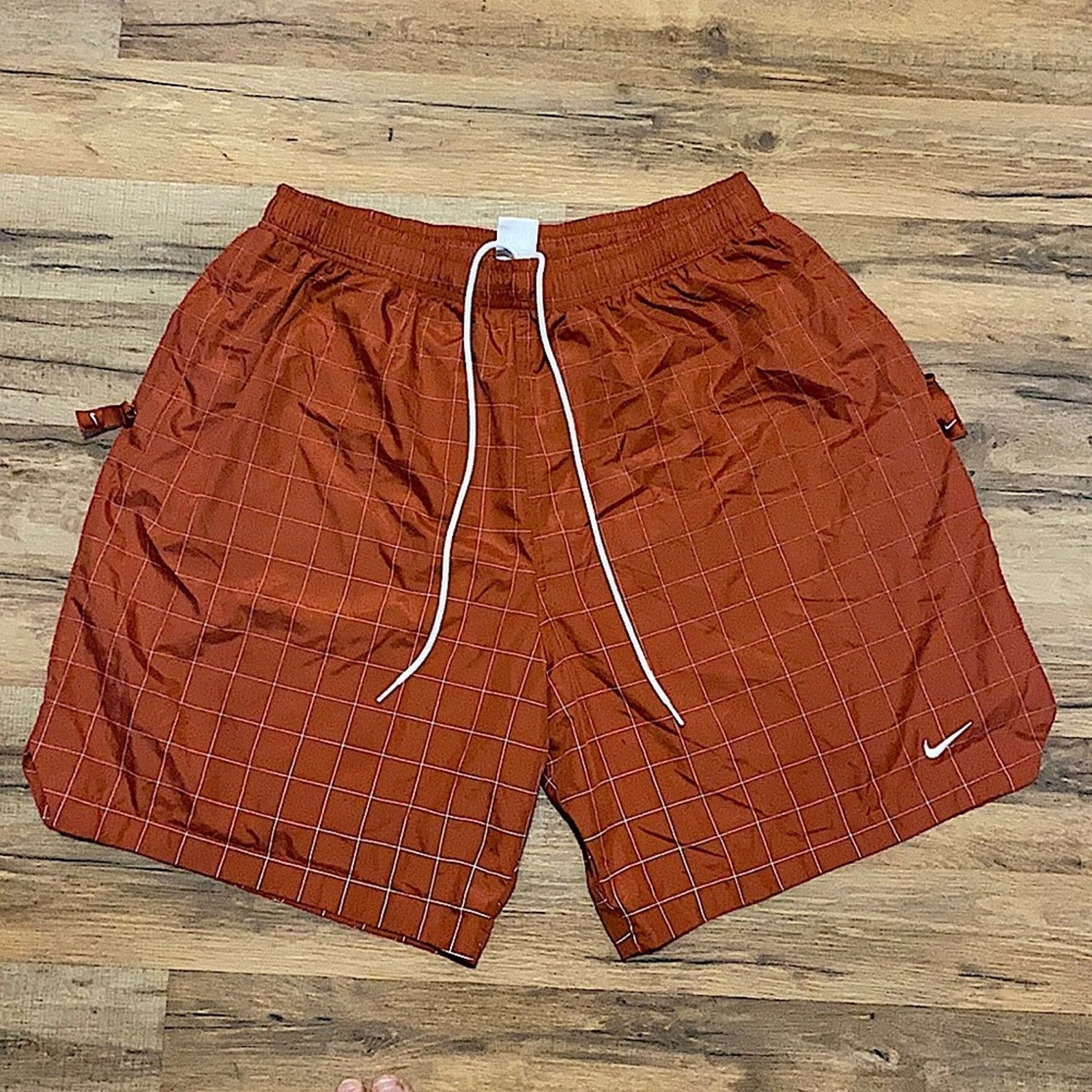 Nike Reflective grid print Nike lab solo swoosh shorts Size US 31 - 2 Thumbnail