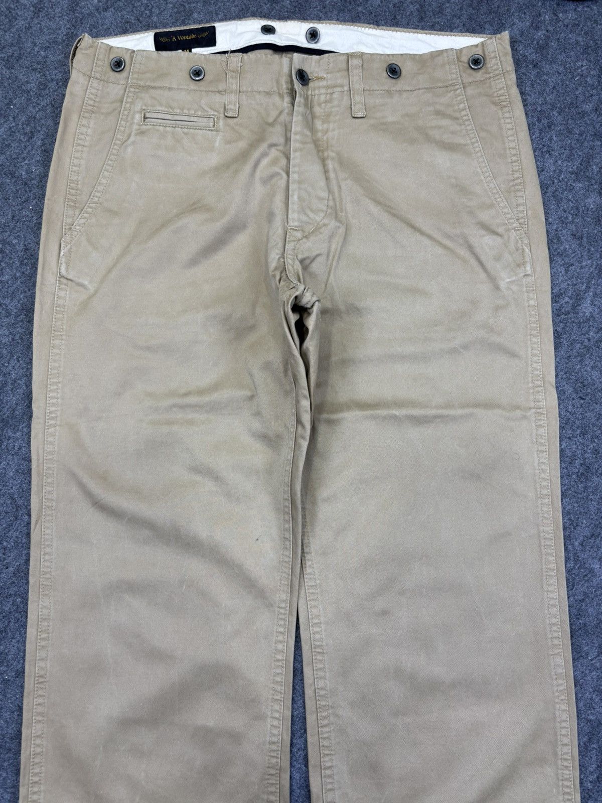 *A VONTADE A VONTADE Japan High End Rare Military Trouser F885 Size US 32 / EU 48 - 3 Thumbnail