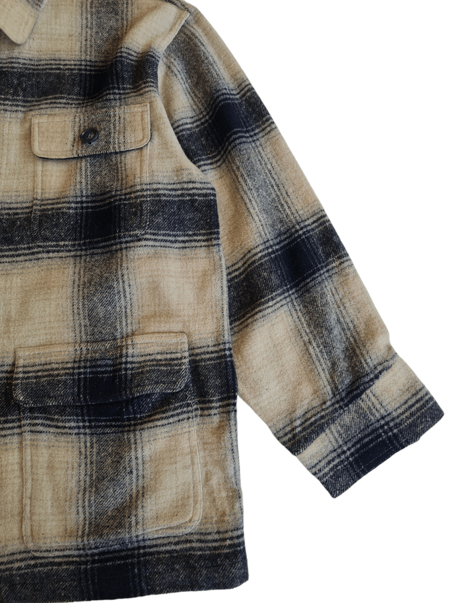 Flannel × Vintage Vintage Mane Aver Flanel Wool Jacket Size US L / EU 52-54 / 3 - 4 Thumbnail