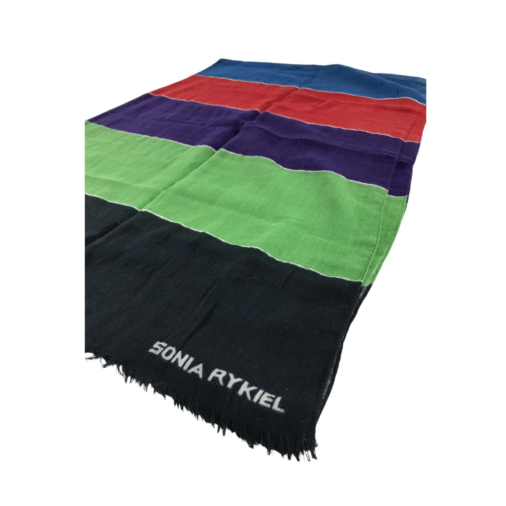 Vintage Sonia Rykiel Scarf / Muffler / Neckwear - WW2390 Size ONE SIZE - 3 Thumbnail
