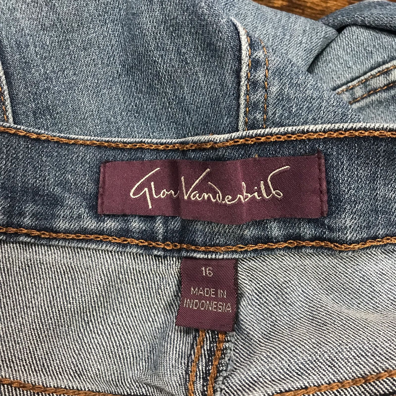 Gloria Vanderbilt Gloria Vanderbilt Amanda Stretch Relax Fit Denim Jean 16 Size 38" / US 16 / IT 52 - 3 Thumbnail