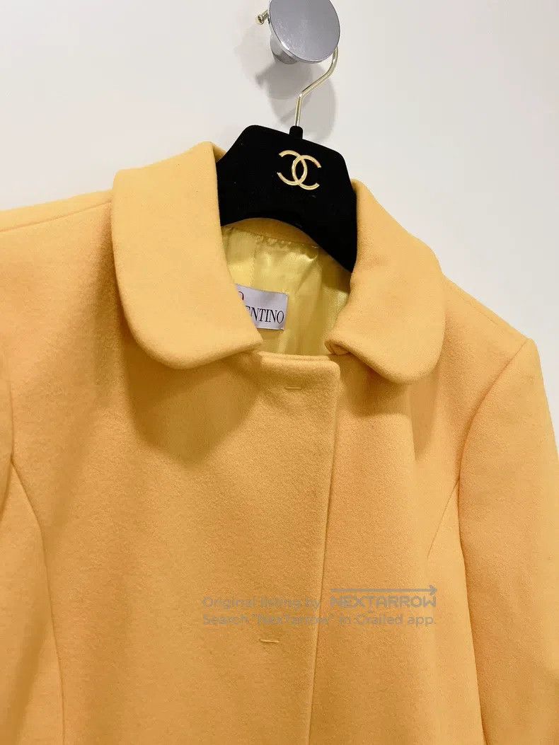 Valentino Valentino Secondary line yellow wool coat Size M / US 6-8 / IT 42-44 - 5 Thumbnail