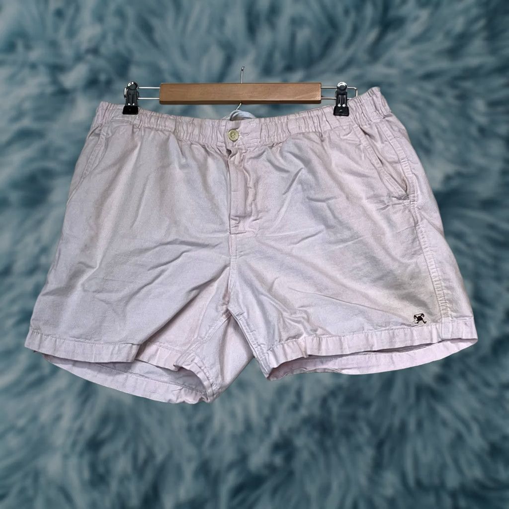 Vintage Polo Play Chino Shorts Pink Men's L Drawstring 6 Inch Inseam Classic Fit Adjustable Waist Regular Size US L / EU 52-54 / 3 - 1 Thumbnail