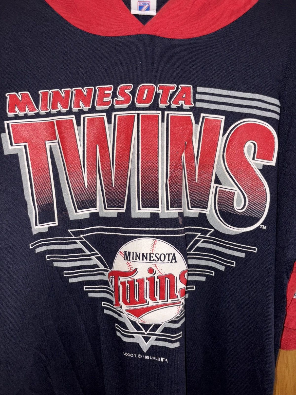 Logo 7 Vintage Logo 7 Minnesota Twins Size US L / EU 52-54 / 3 - 2 Thumbnail