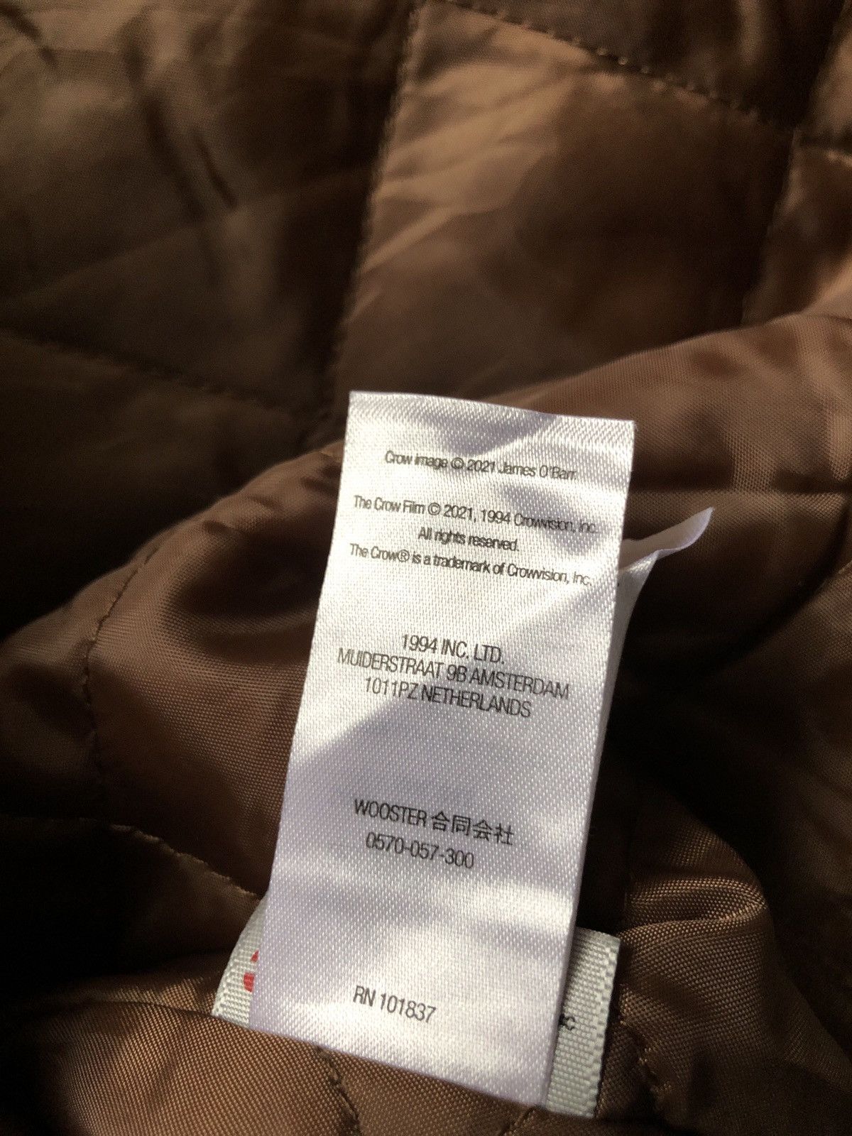 Supreme Supreme the crow brown work jacket XL Size US XL / EU 56 / 4 - 7 Thumbnail