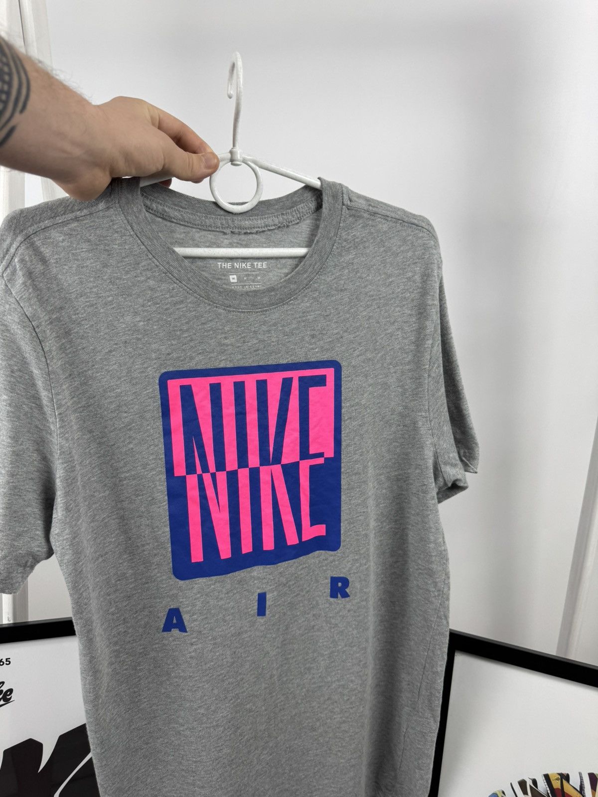 Nike Rare Nike Air Bog Logo Tee Size US M / EU 48-50 / 2 - 4 Thumbnail