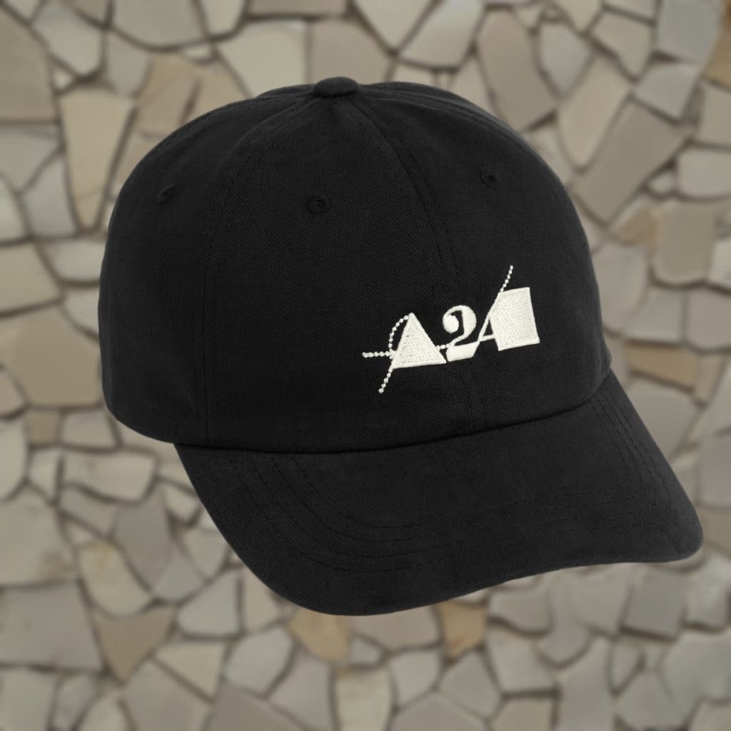 Vintage A24 The Brutalist Bauhaus Logo Baseball Cap Hat