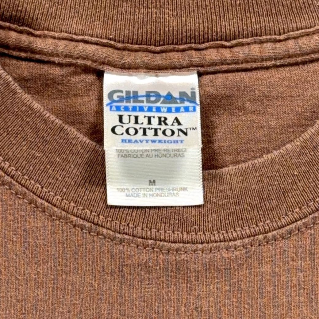 Gildan VINTAGE Horses Shirt Adult MEDIUM Brown Virginia City Montana Dreamcatcher Y2K Shirt Mens Brown Horses Dreamcatcher Montana Virginia City Y2K Size US M / EU 48-50 / 2 - 4 Thumbnail