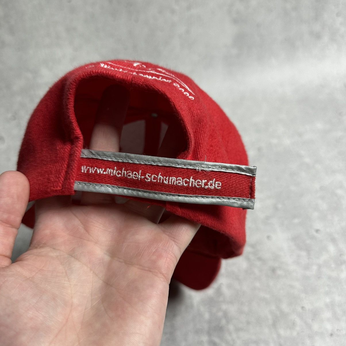 Ferrari × Formula 1 × Vintage 2000 F1 World Champion Michael Schumacher Ferrari cap Size ONE SIZE - 5 Thumbnail