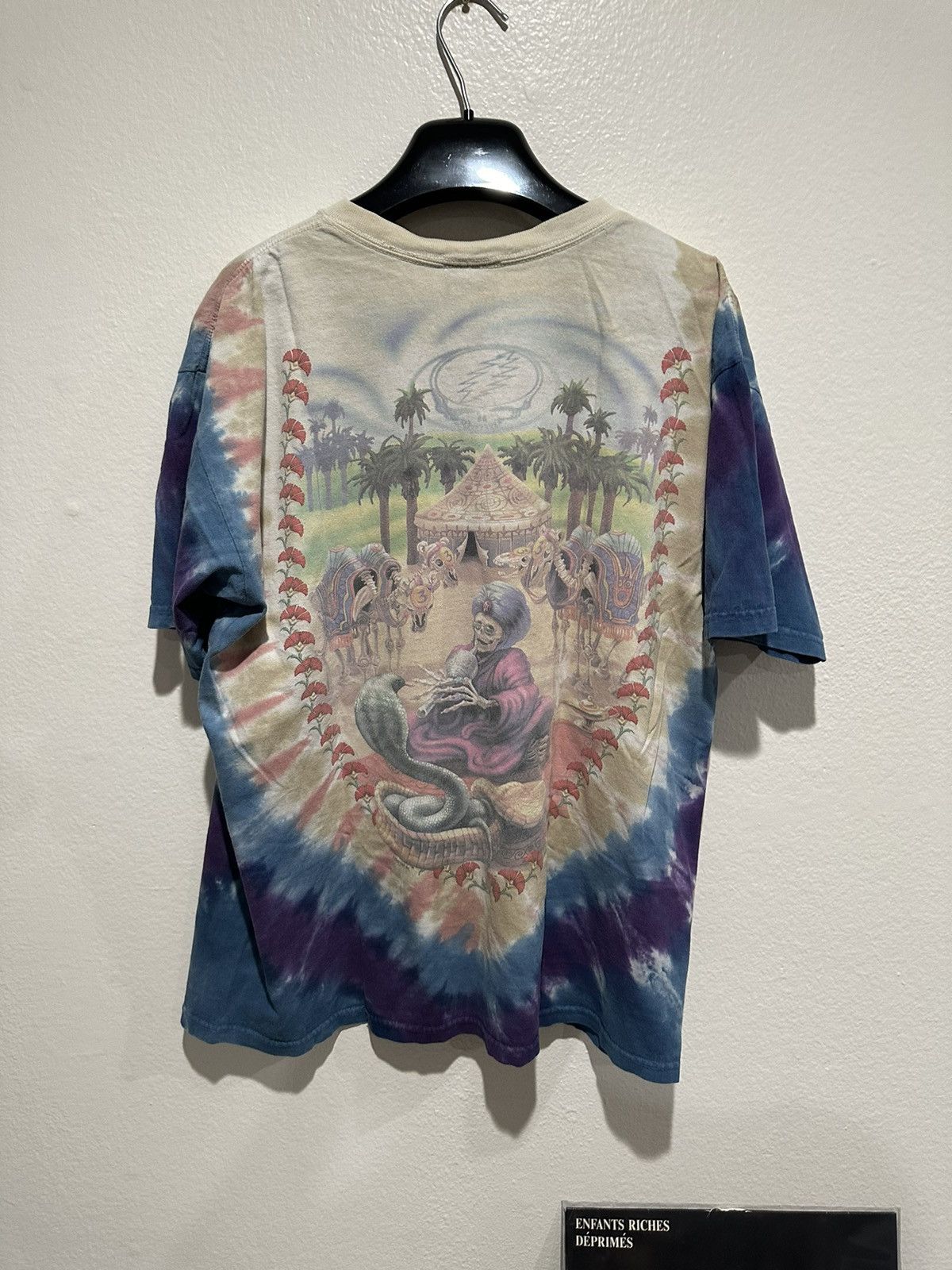 Liquid Blue × Vintage 2001 Grateful Dead Flying Carpet Skeleton Tee L Size US L / EU 52-54 / 3 - 4 Thumbnail