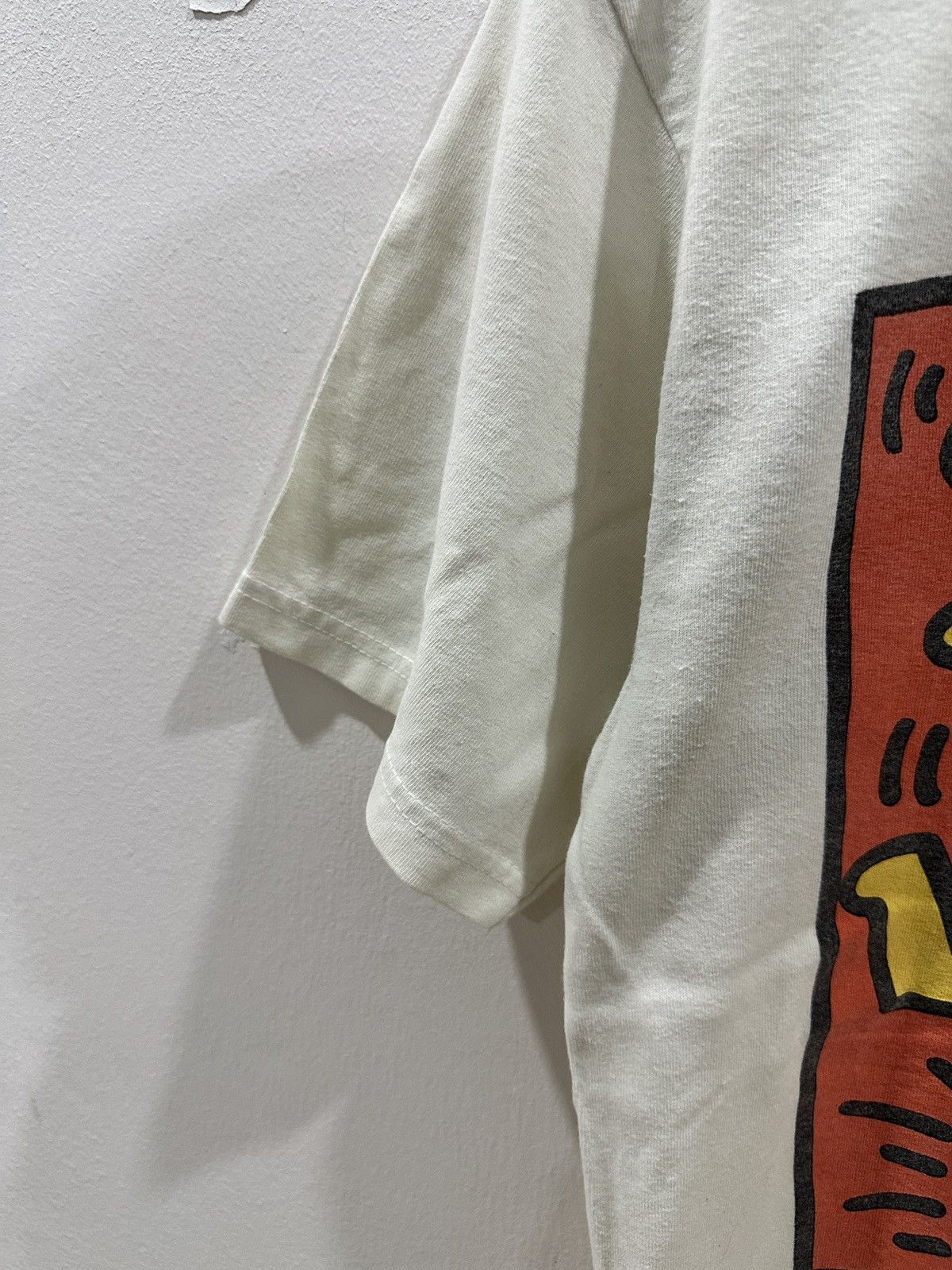 Keith Haring × Vintage vintage 1993 KEITH HARING pop shop artwork promo t-shirts Size US M / EU 48-50 / 2 - 5 Thumbnail