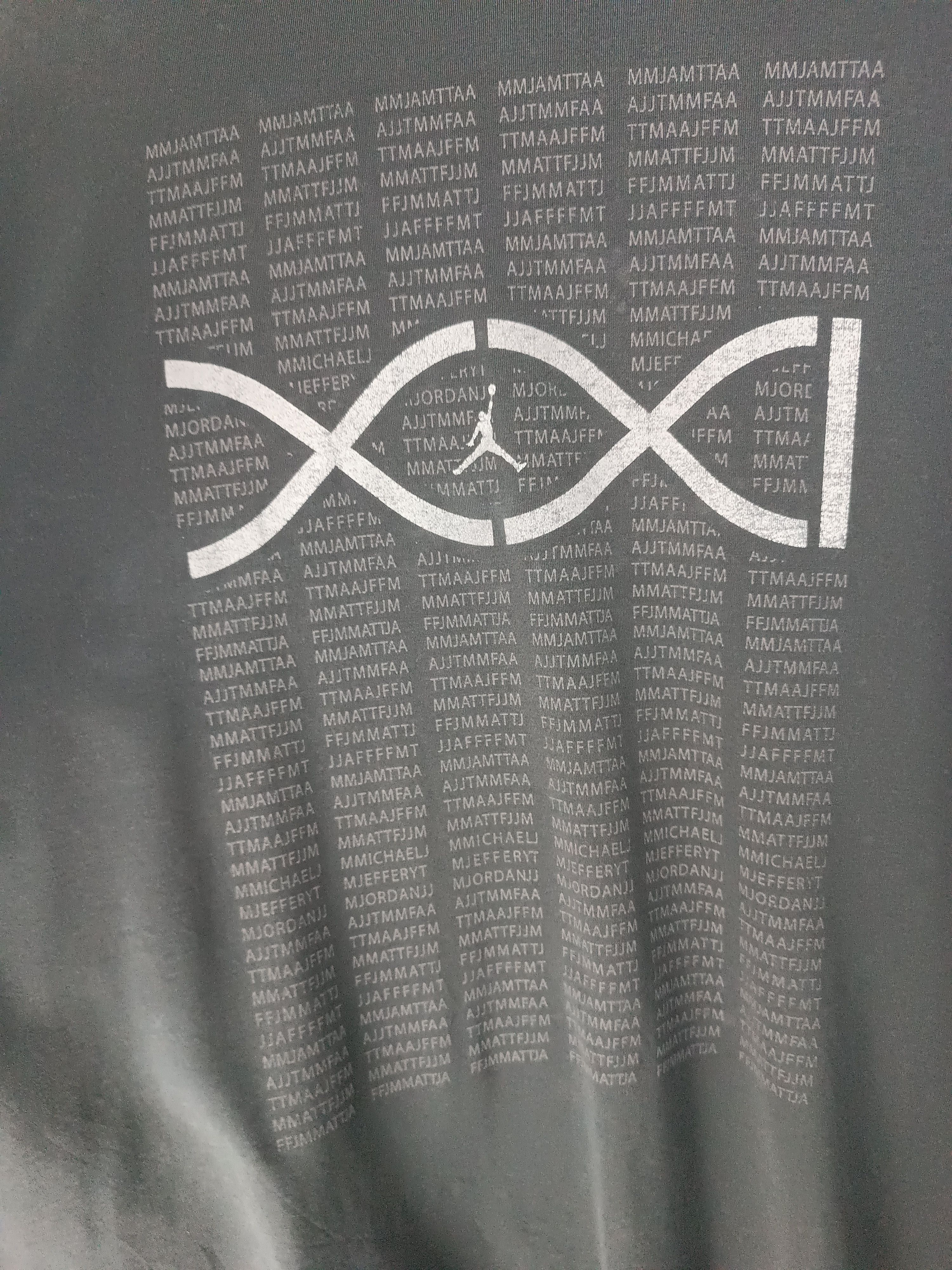 Jordan Brand THRASHED FADED VINTAGE Y2K JORDAN TEE 4G INTHEATTIC LGB Size US XL / EU 56 / 4 - 9 Thumbnail