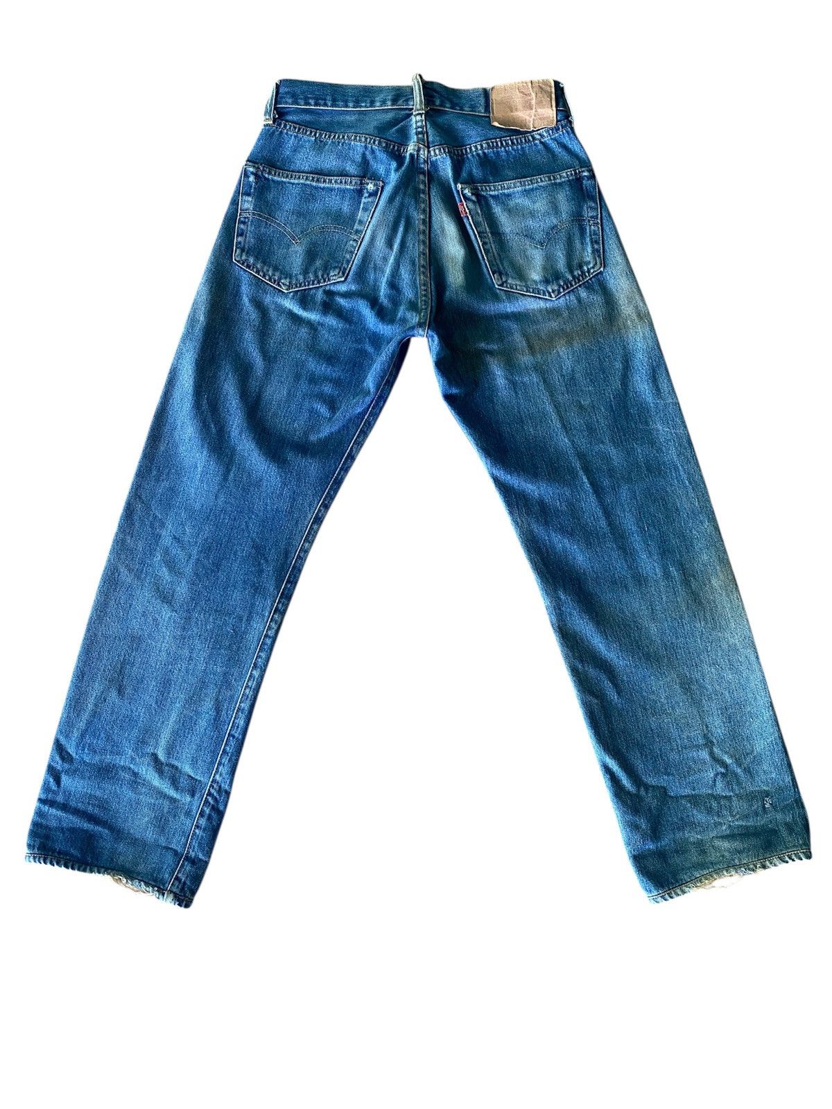 Levi's Vintage Clothing Vintage 90s Levi’s Big E Nicely Faded Selvedge Made In USA Size US 30 / EU 46 - 3 Thumbnail