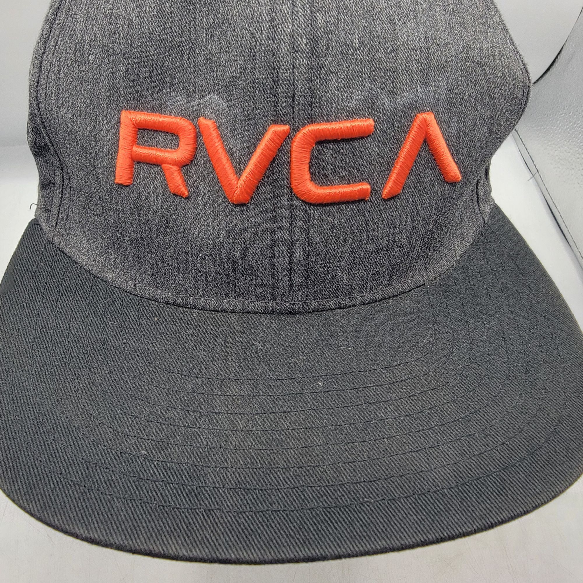 RVCA RVCA Mens Snapback Hat By Pm Tenore Black With Orange Logo Size ONE SIZE - 9 Thumbnail