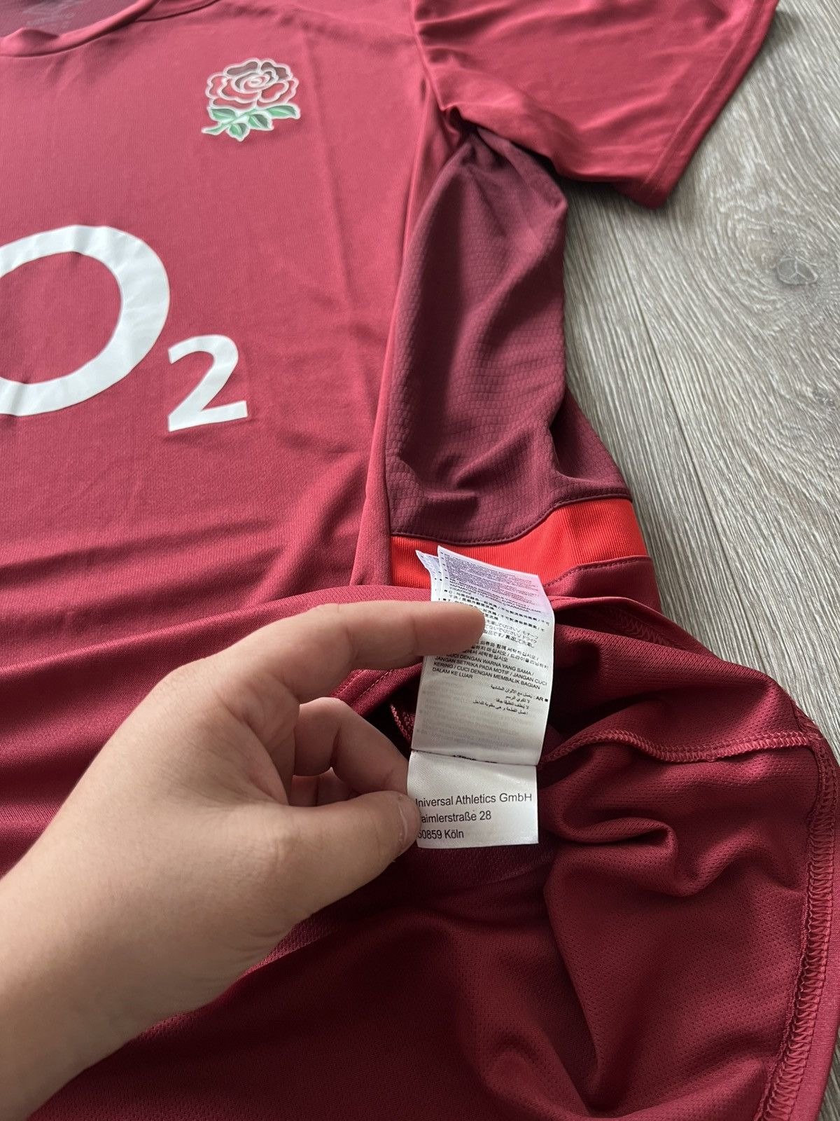 Umbro Umbro England Rugby Shirt Jersey Size US XXL / EU 58 / 5 - 9 Thumbnail