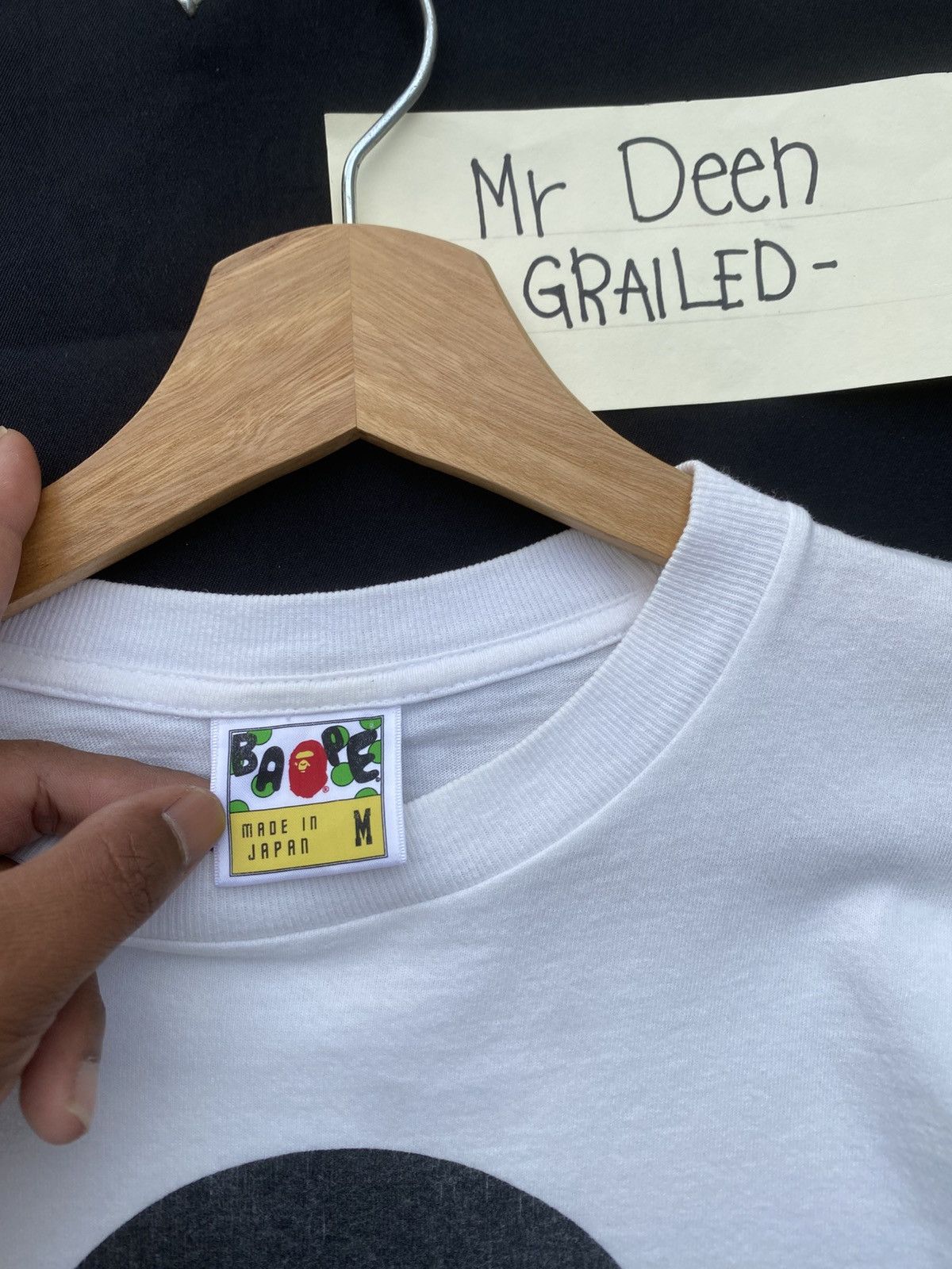 Bape Vintage Baby Milo A Bathing Ape White Tee Size US M / EU 48-50 / 2 - 11 Thumbnail